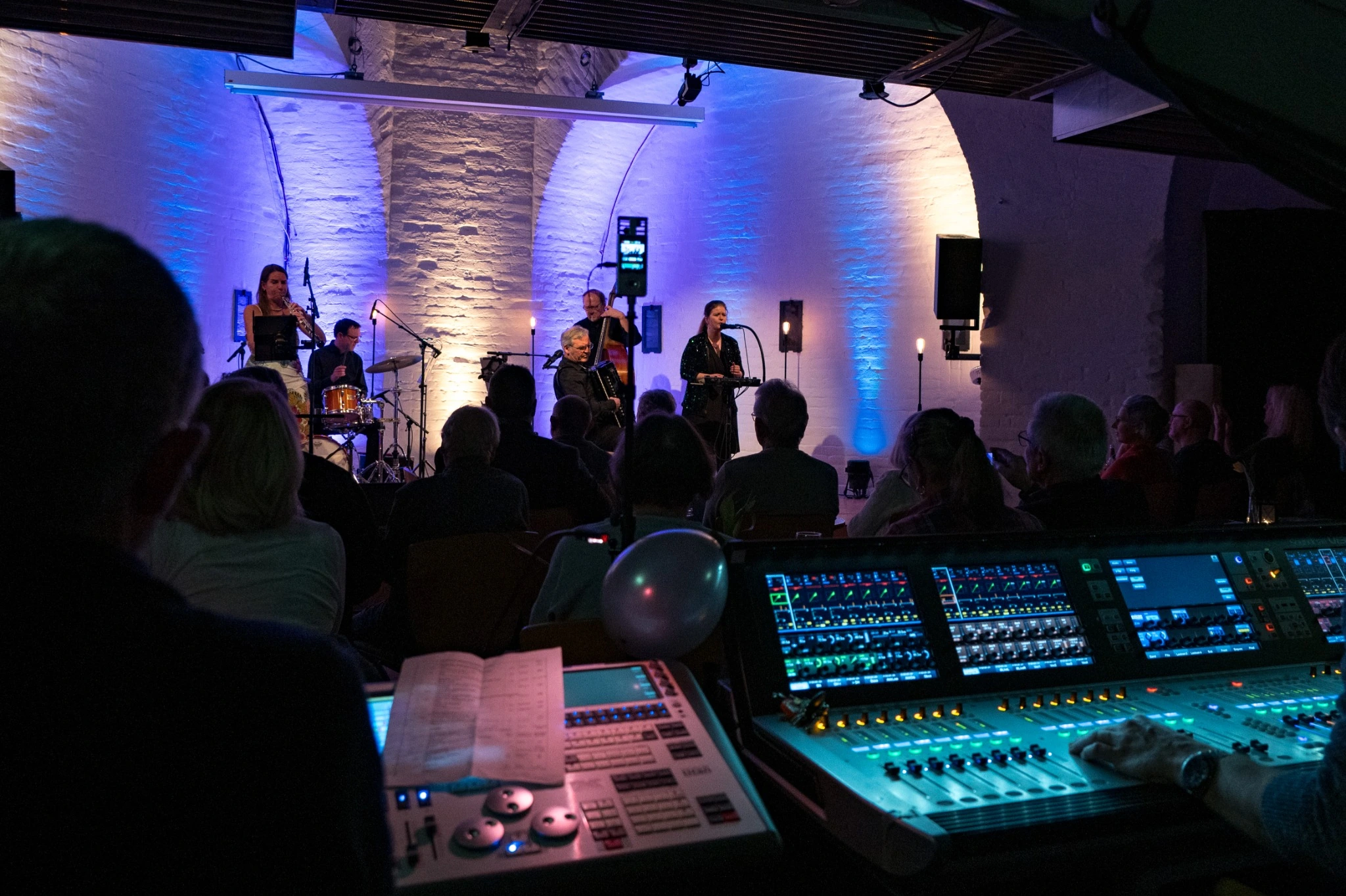 Mélange à Deux & Amis live auf der Bühne